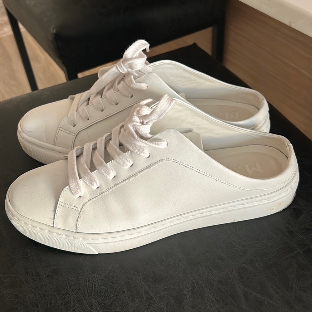 M. Gemi White Women's Sneakers